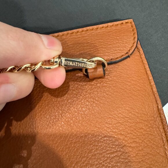 Strathberry Stylist Crossbody Bag in Chestnut - Picture 14 of 16